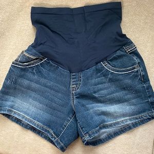 Indigo Blue Maternity shorts